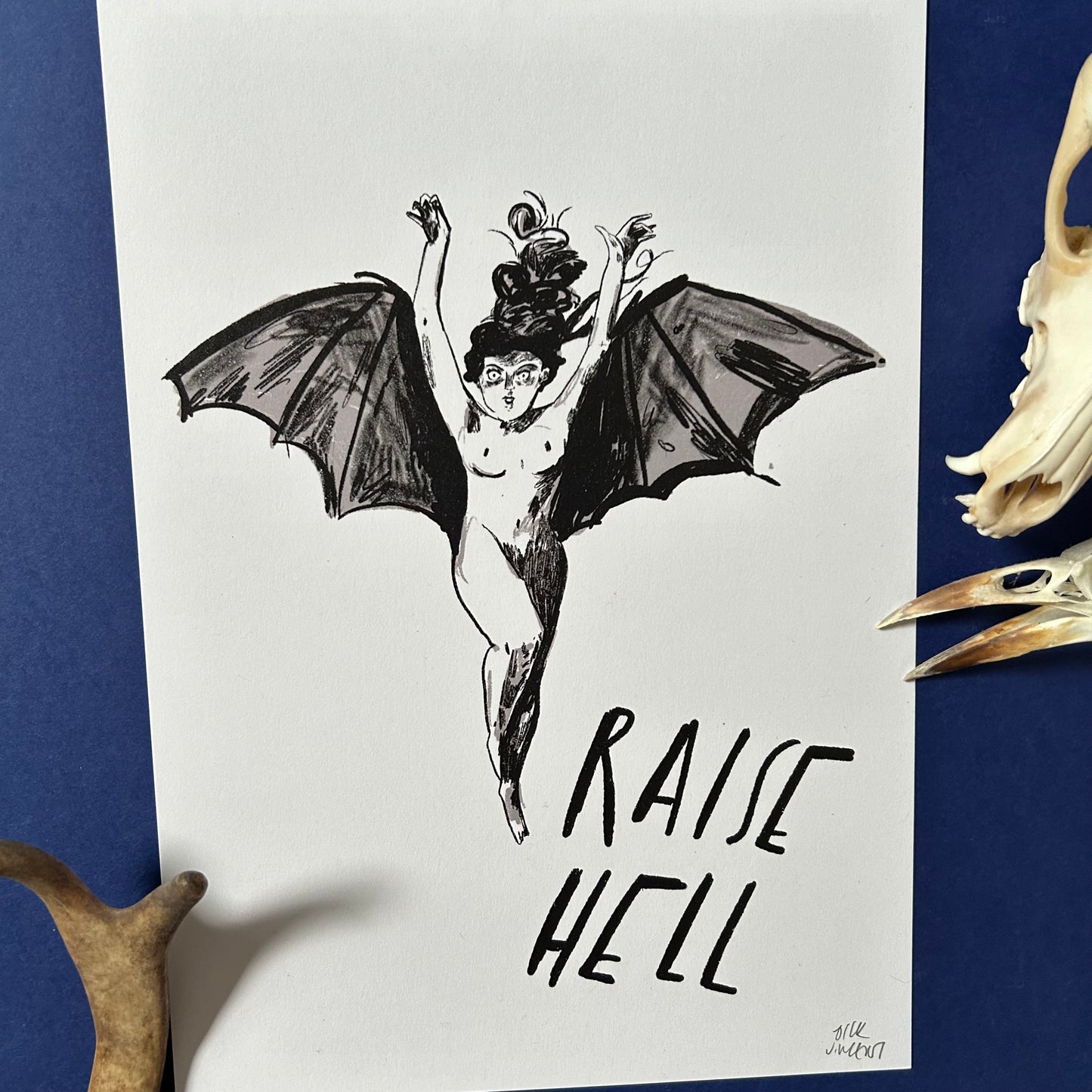 Raise Hell print