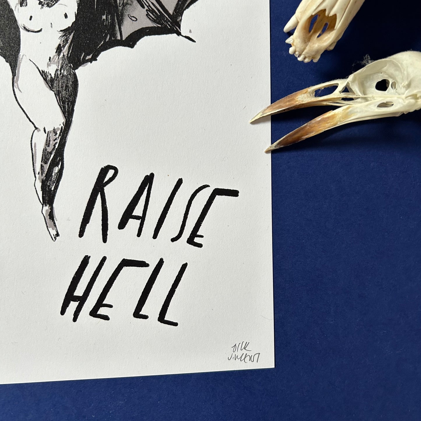 Raise Hell print