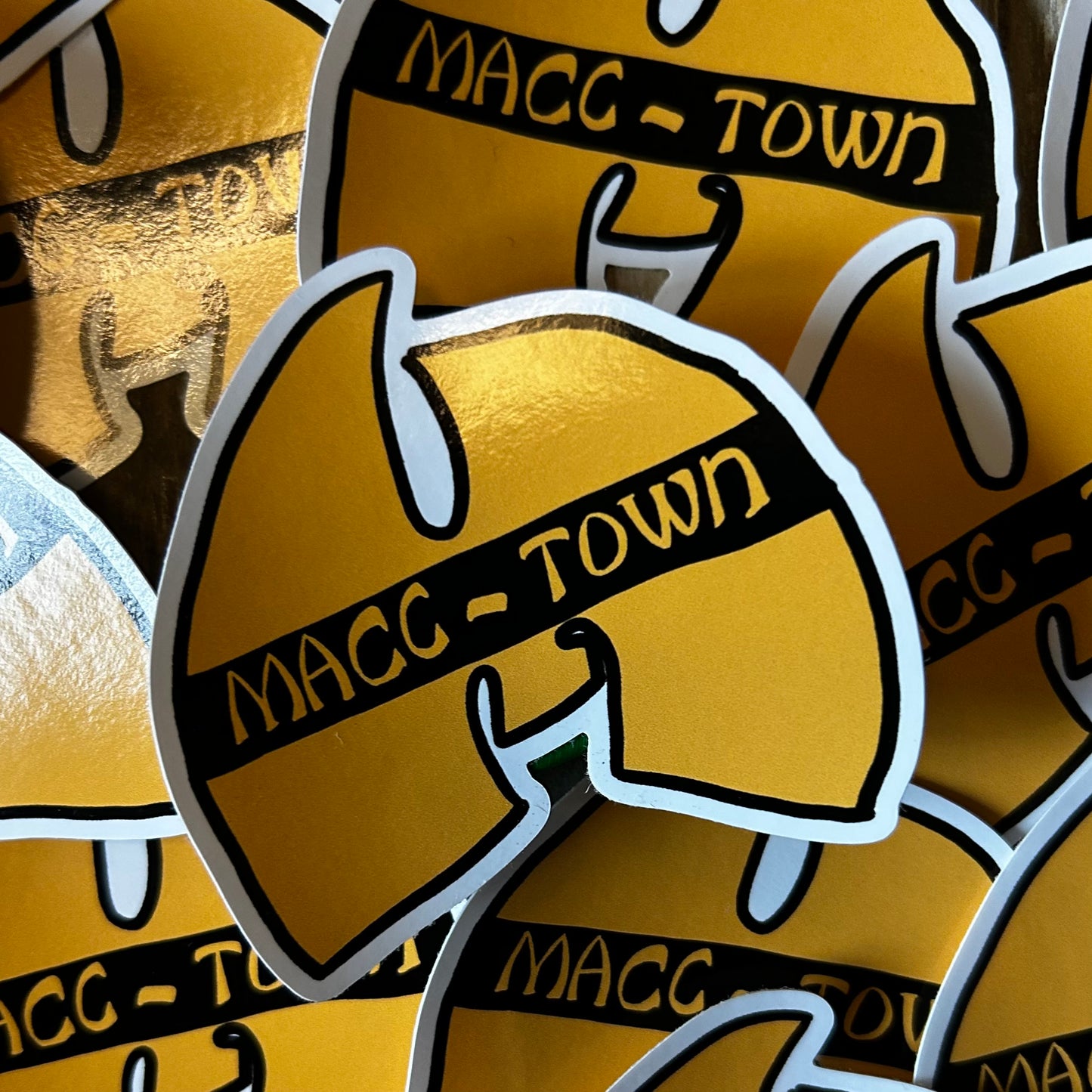 Macc town clan sticker