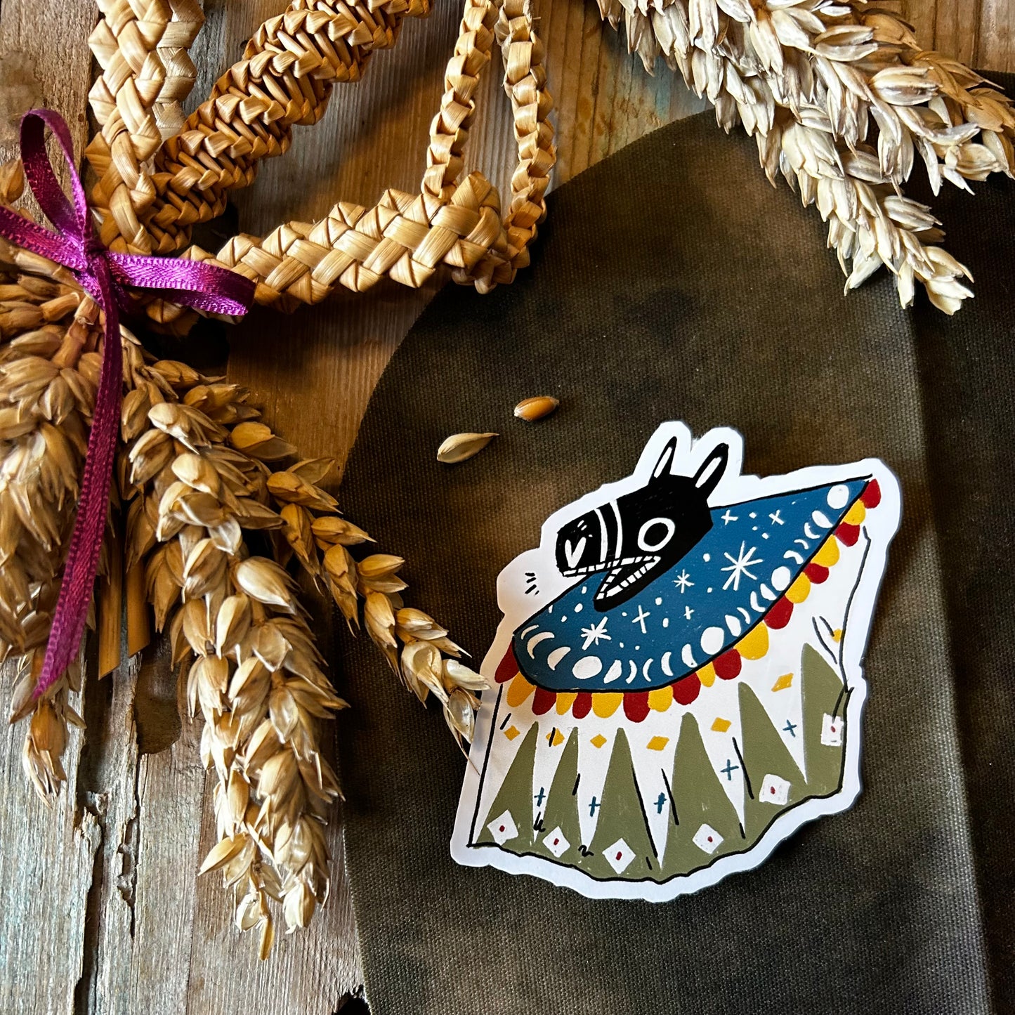 Hobby horse sticker
