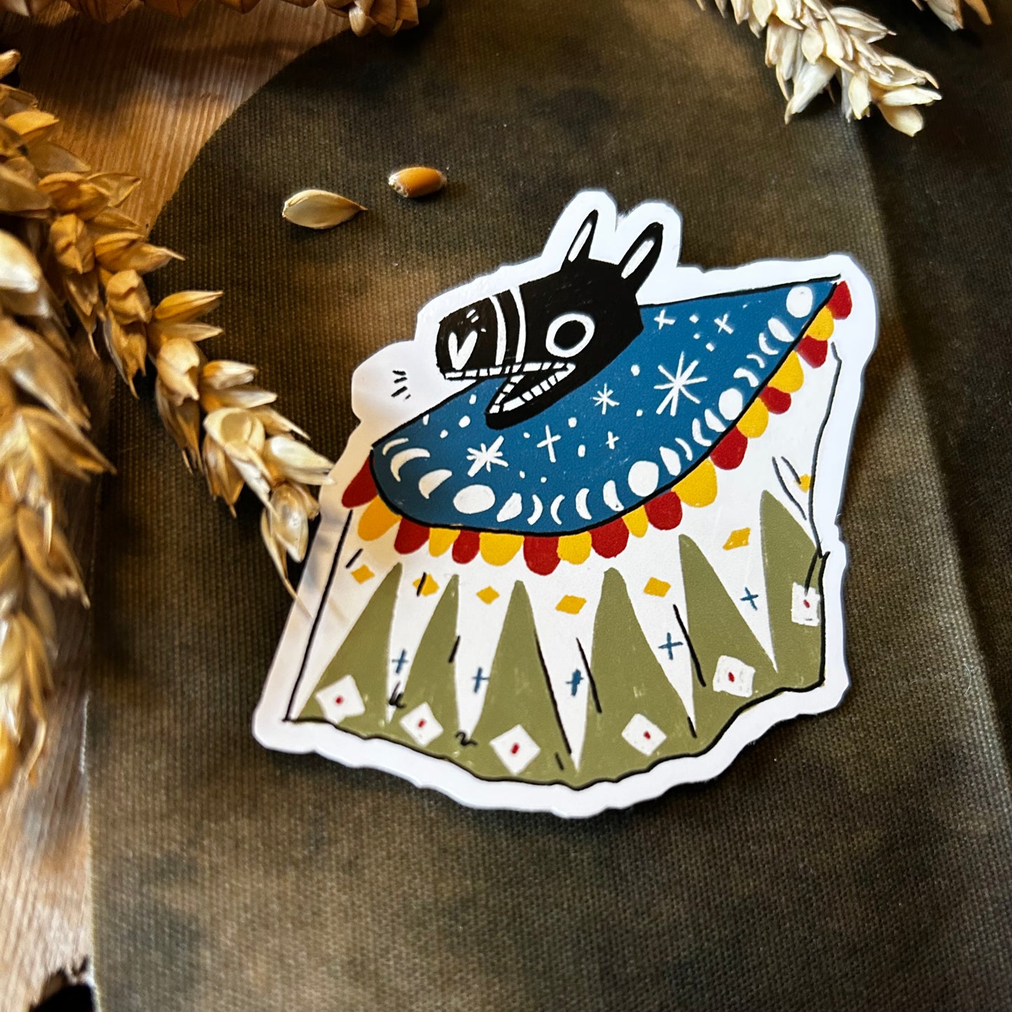 Hobby horse sticker