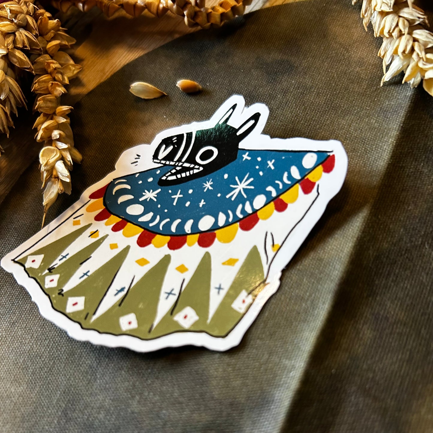 Hobby horse sticker