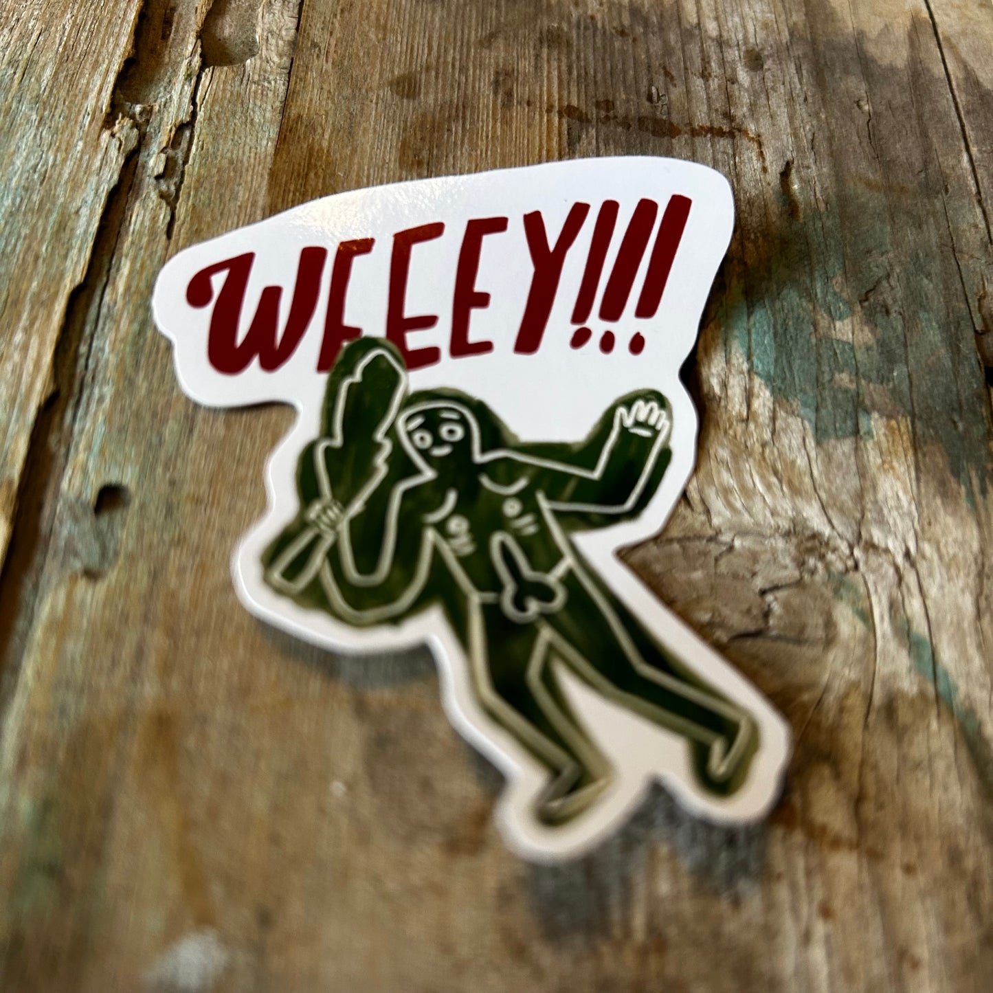Weeeey sticker