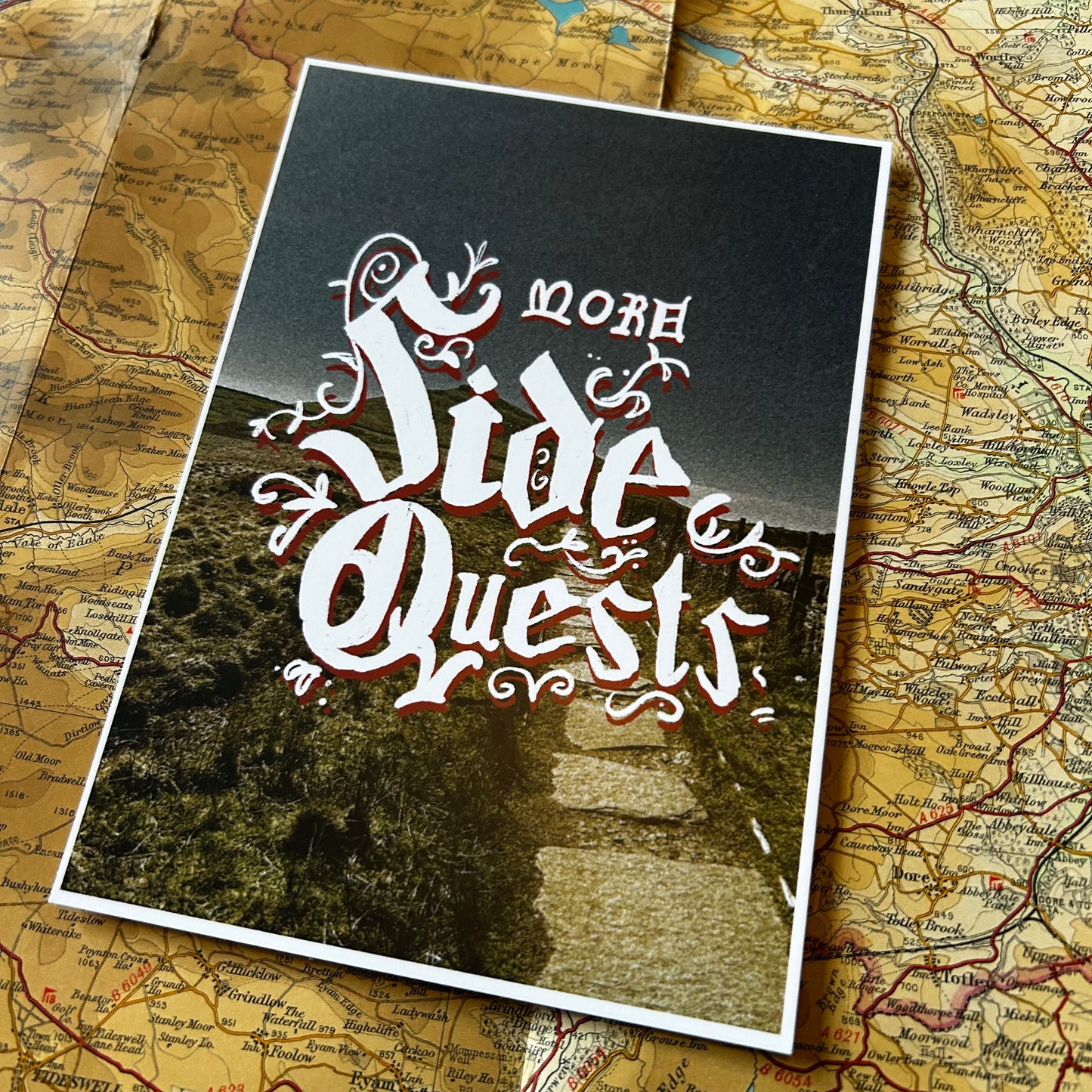 Side Quests postcards