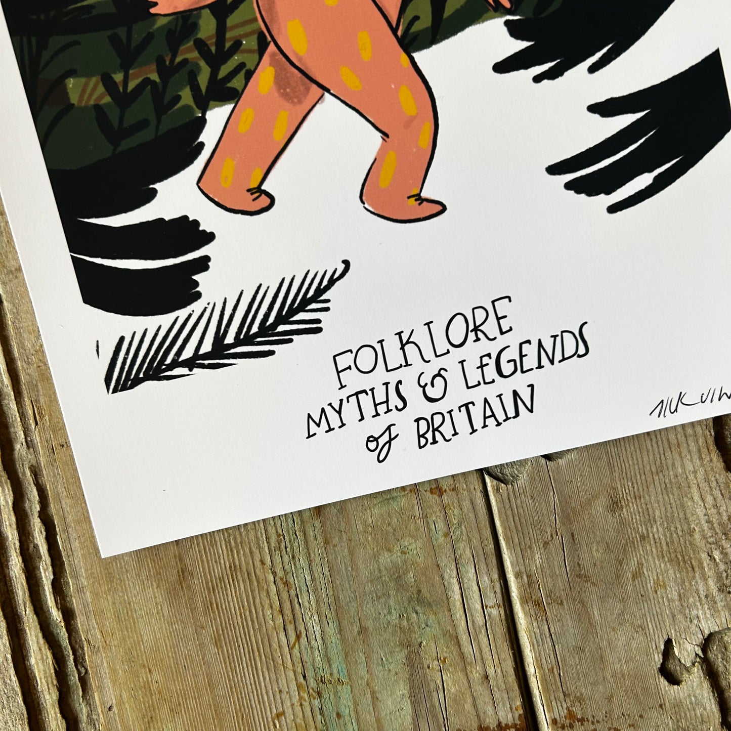 Mr Blobby print