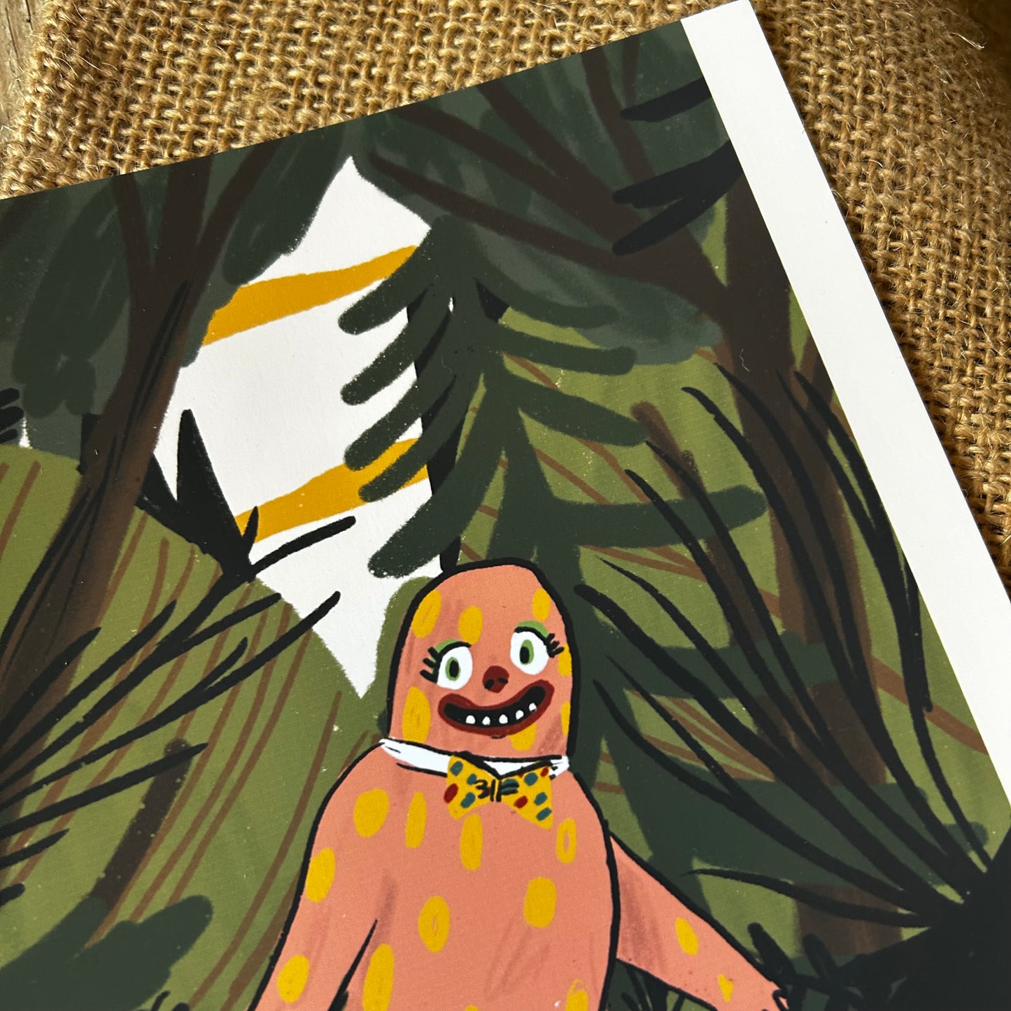 Mr Blobby print