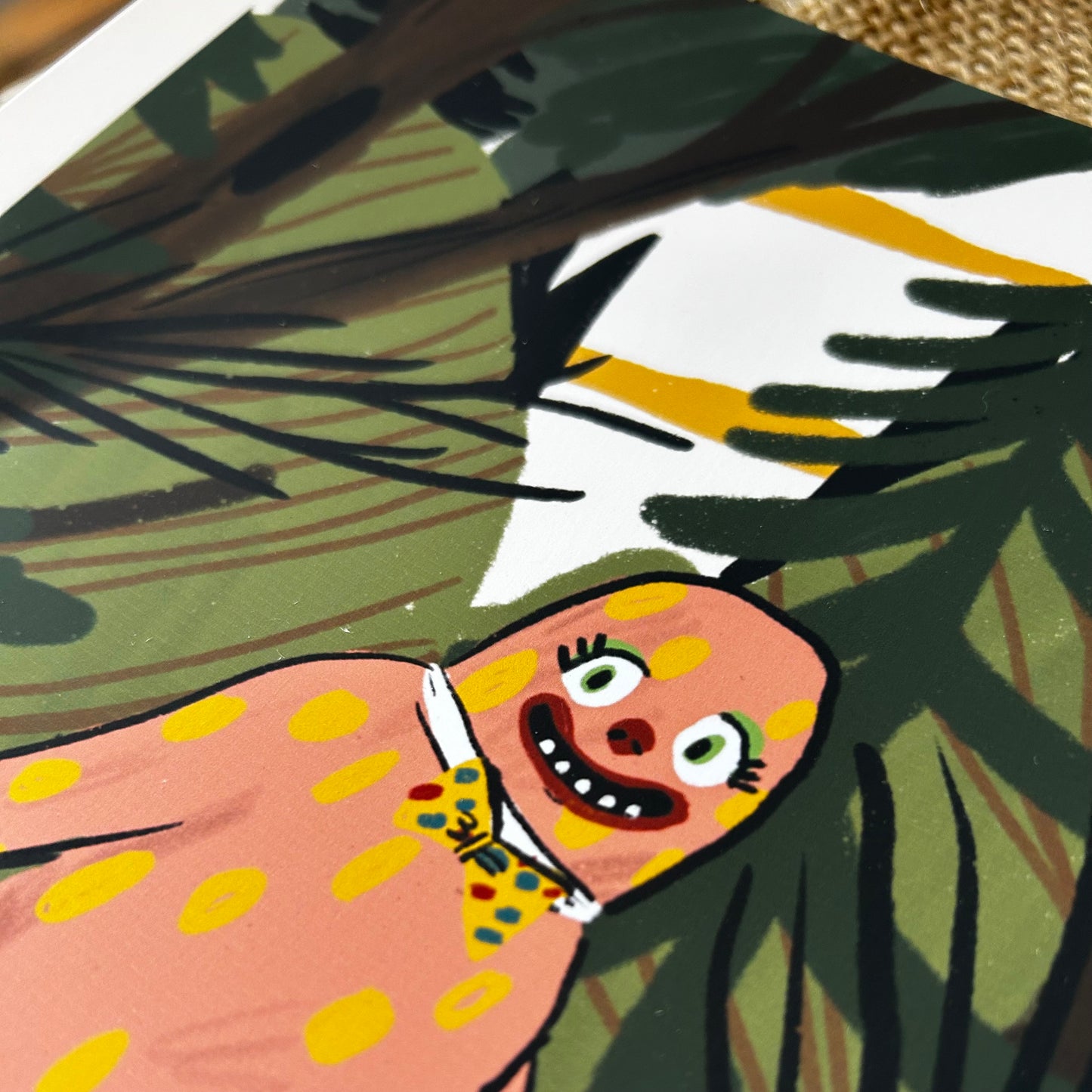 Mr Blobby print
