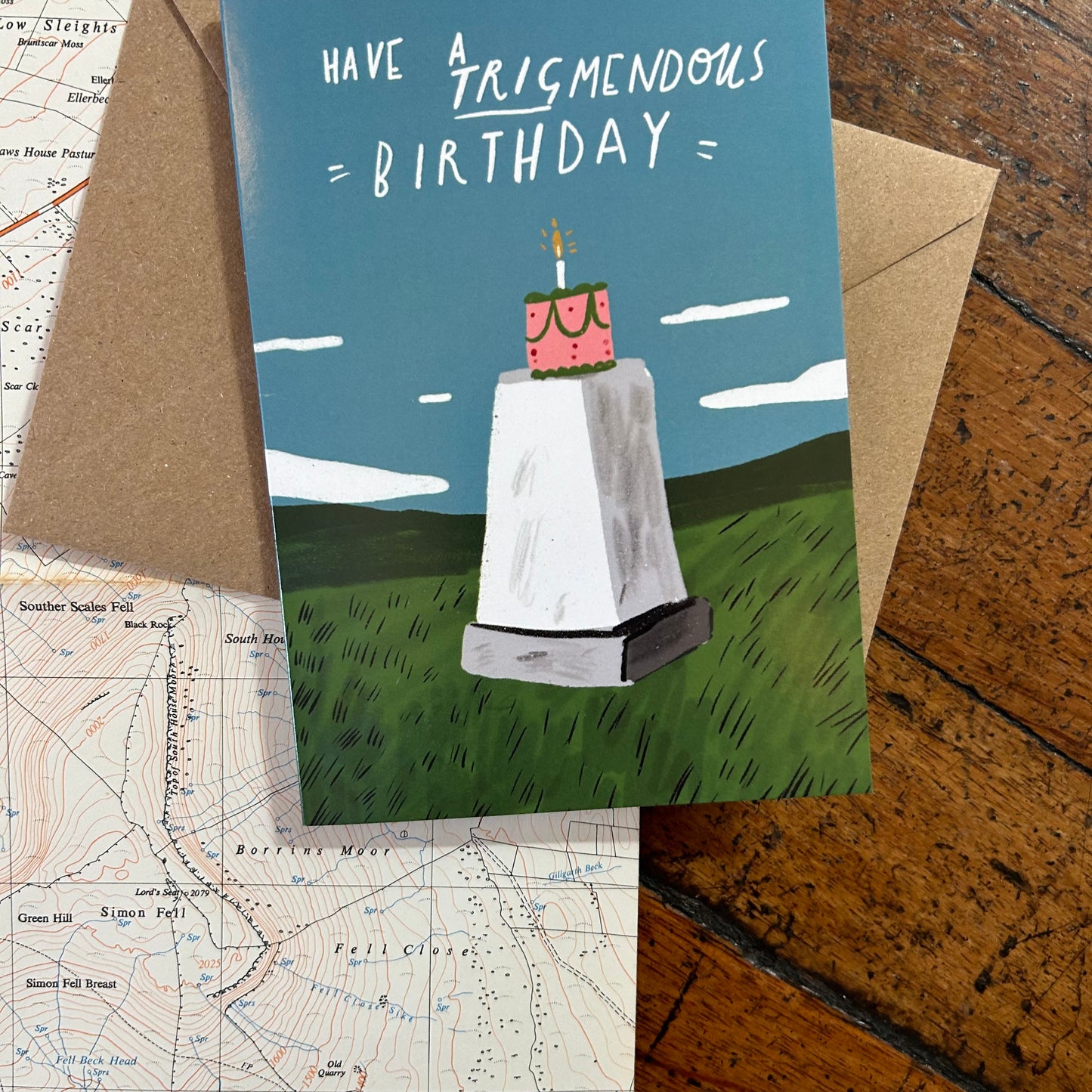 Trig-mendous birthday card