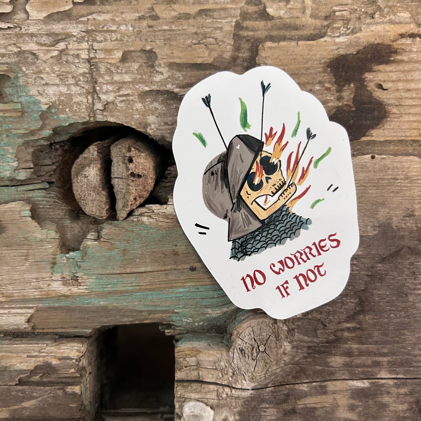 No worries if not sticker