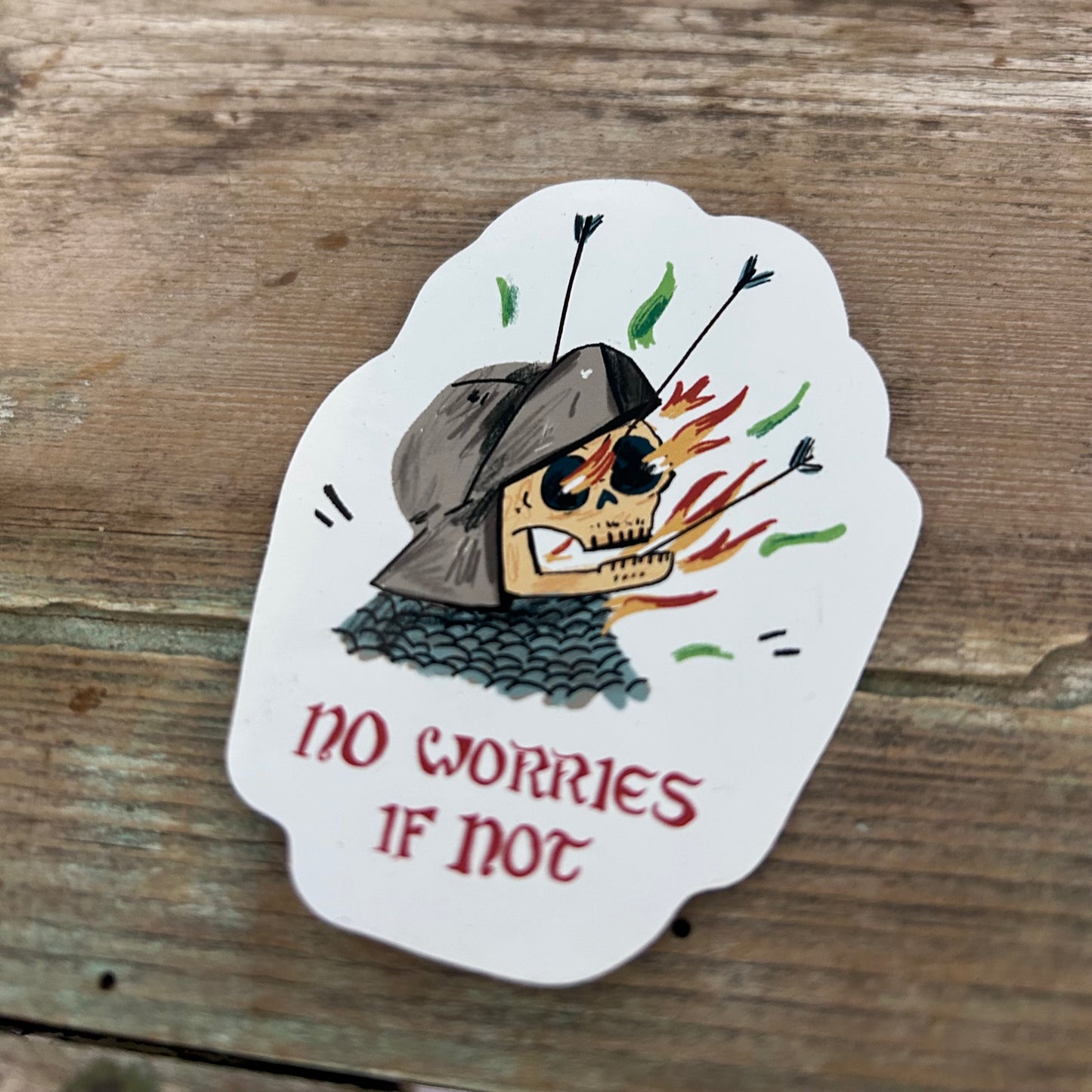 No worries if not sticker