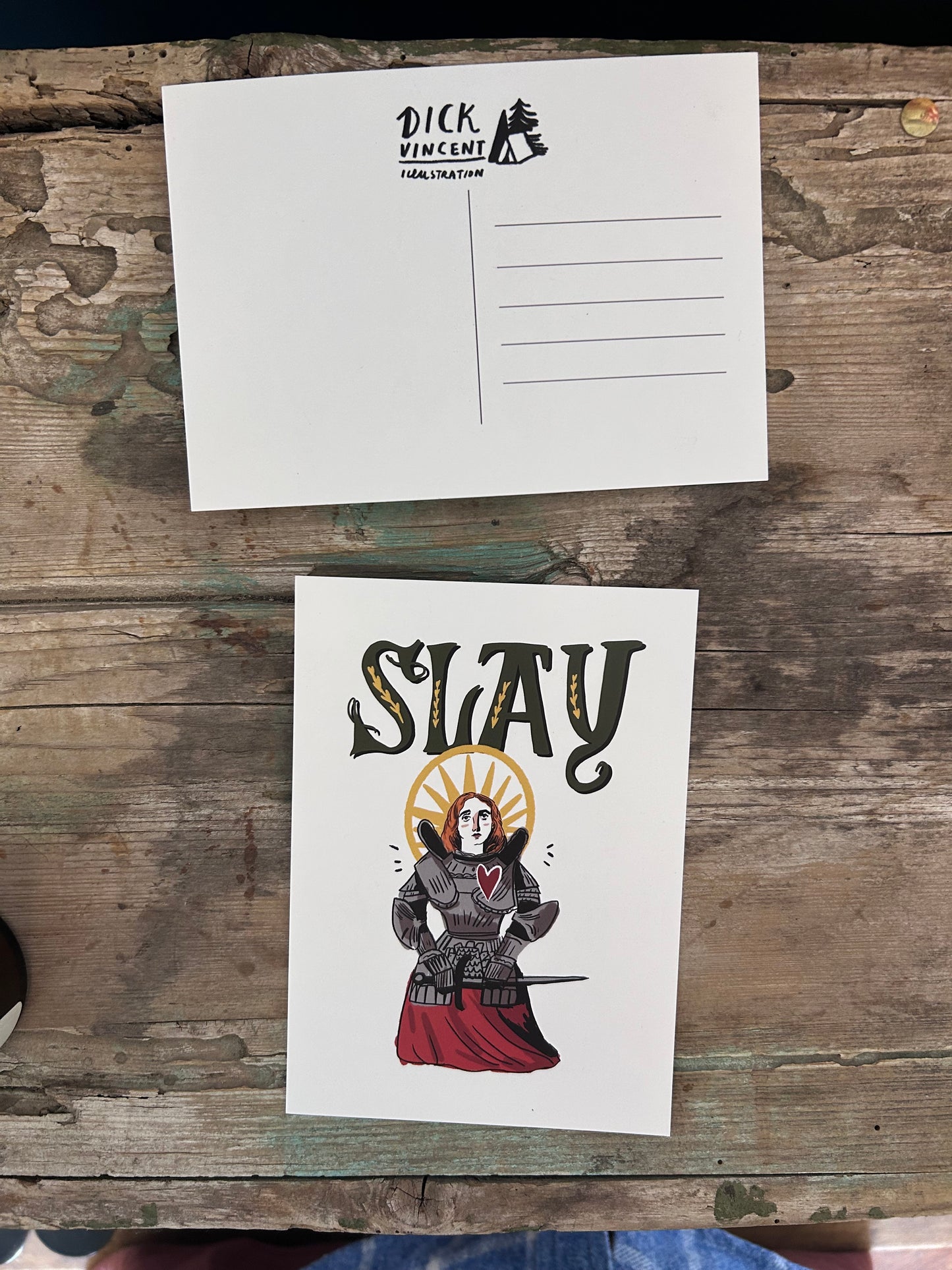 Slay postcard