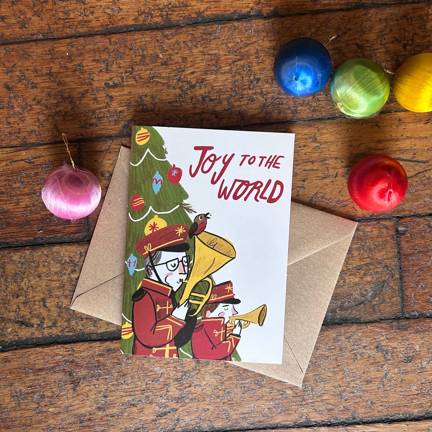 Joy to the world card