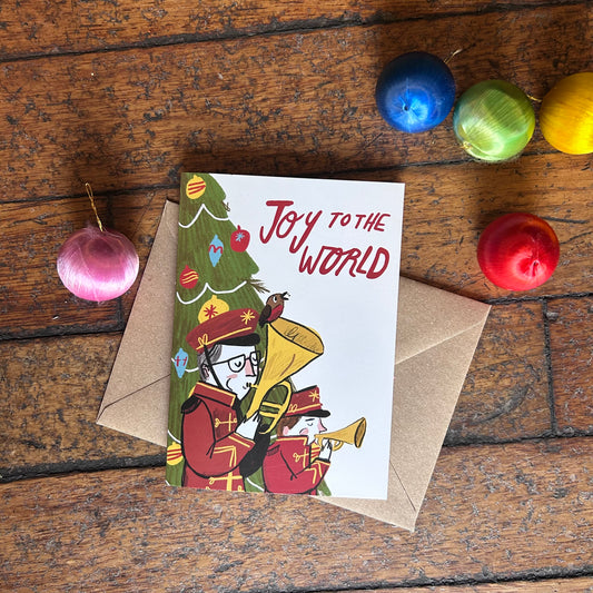 Joy to the world card