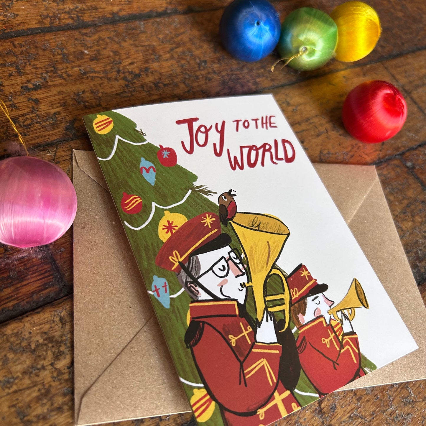 Joy to the world card