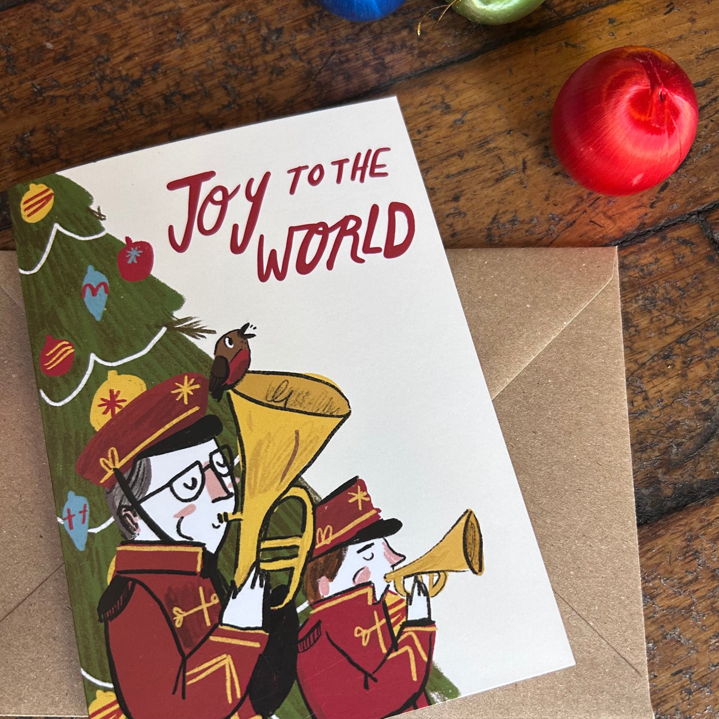 Joy to the world card
