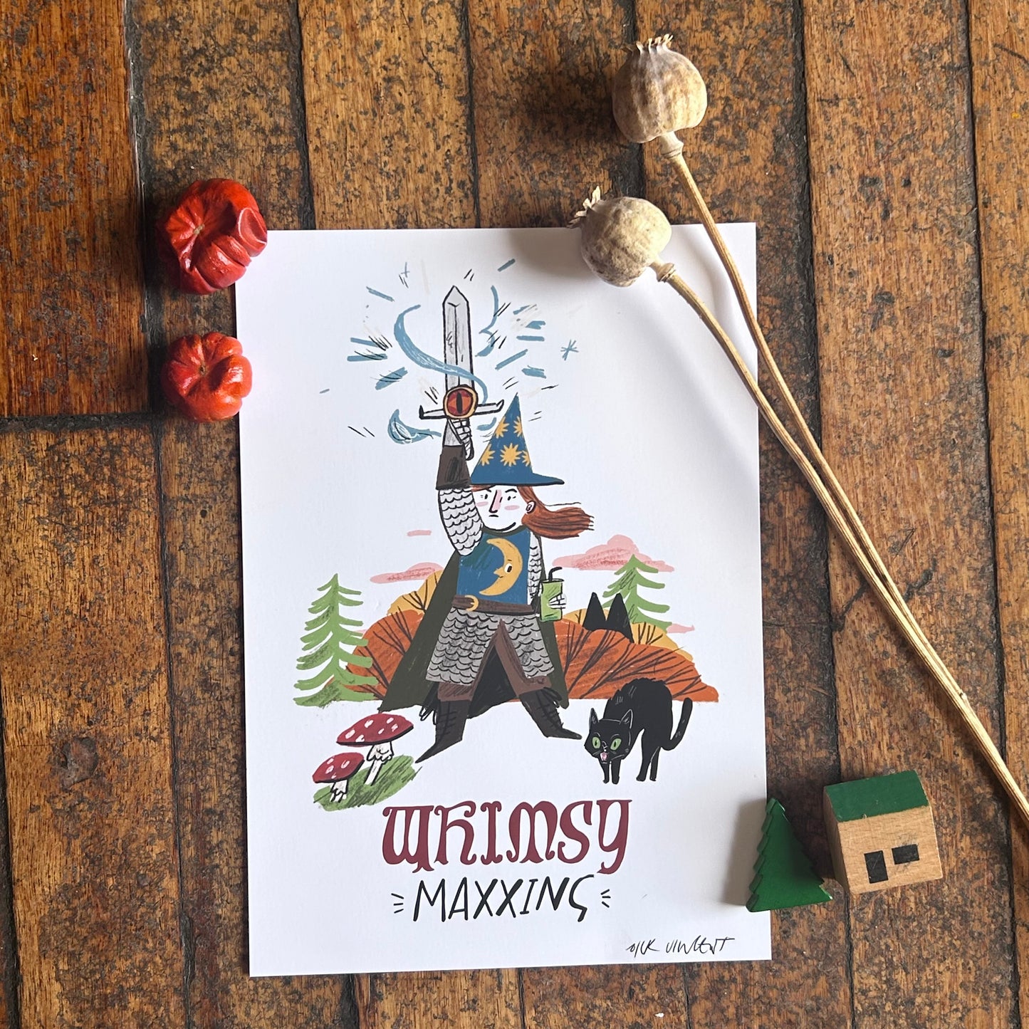 Whimsy Maxxing print