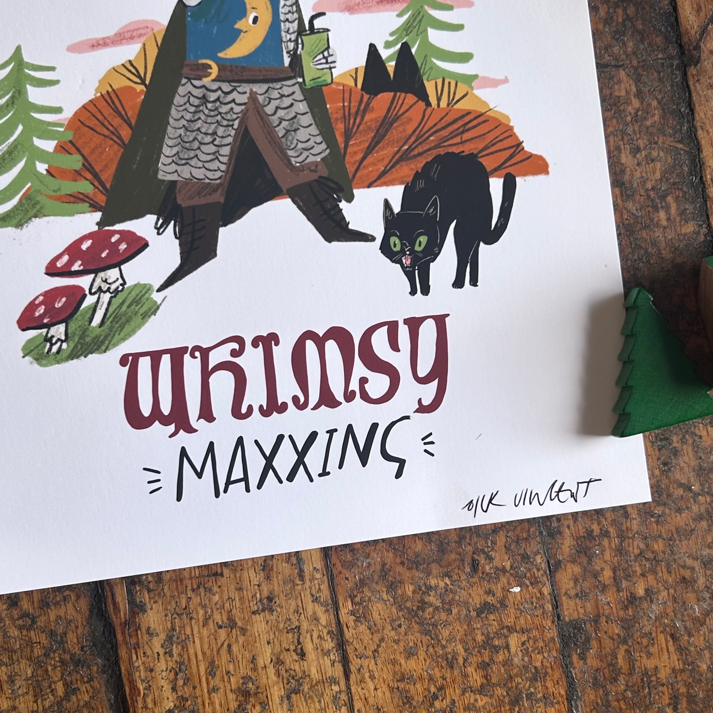 Whimsy Maxxing print