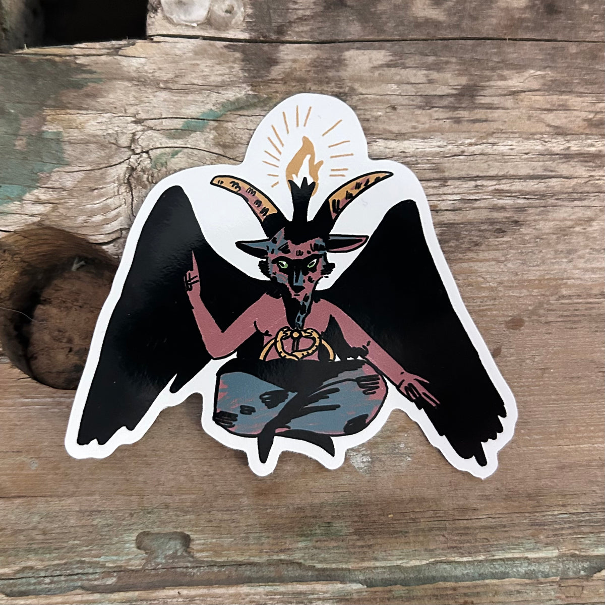 Baphomet stickers