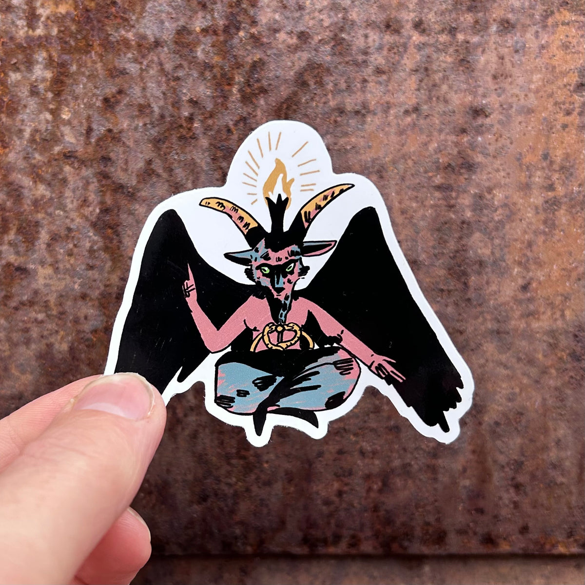 Baphomet stickers