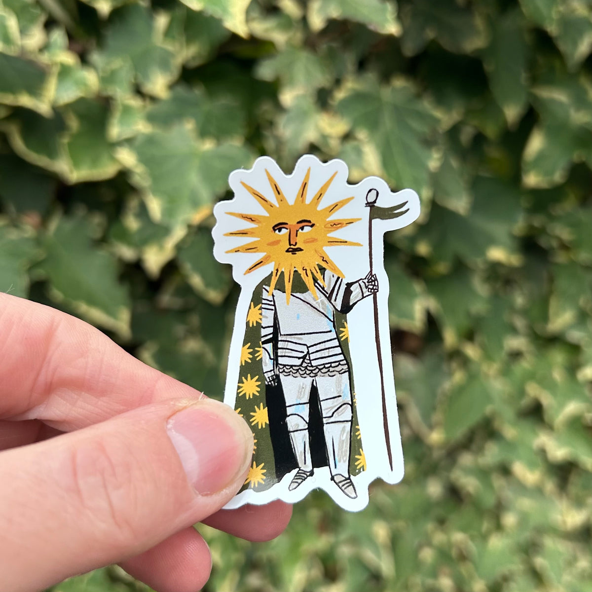 Sun knight sticker