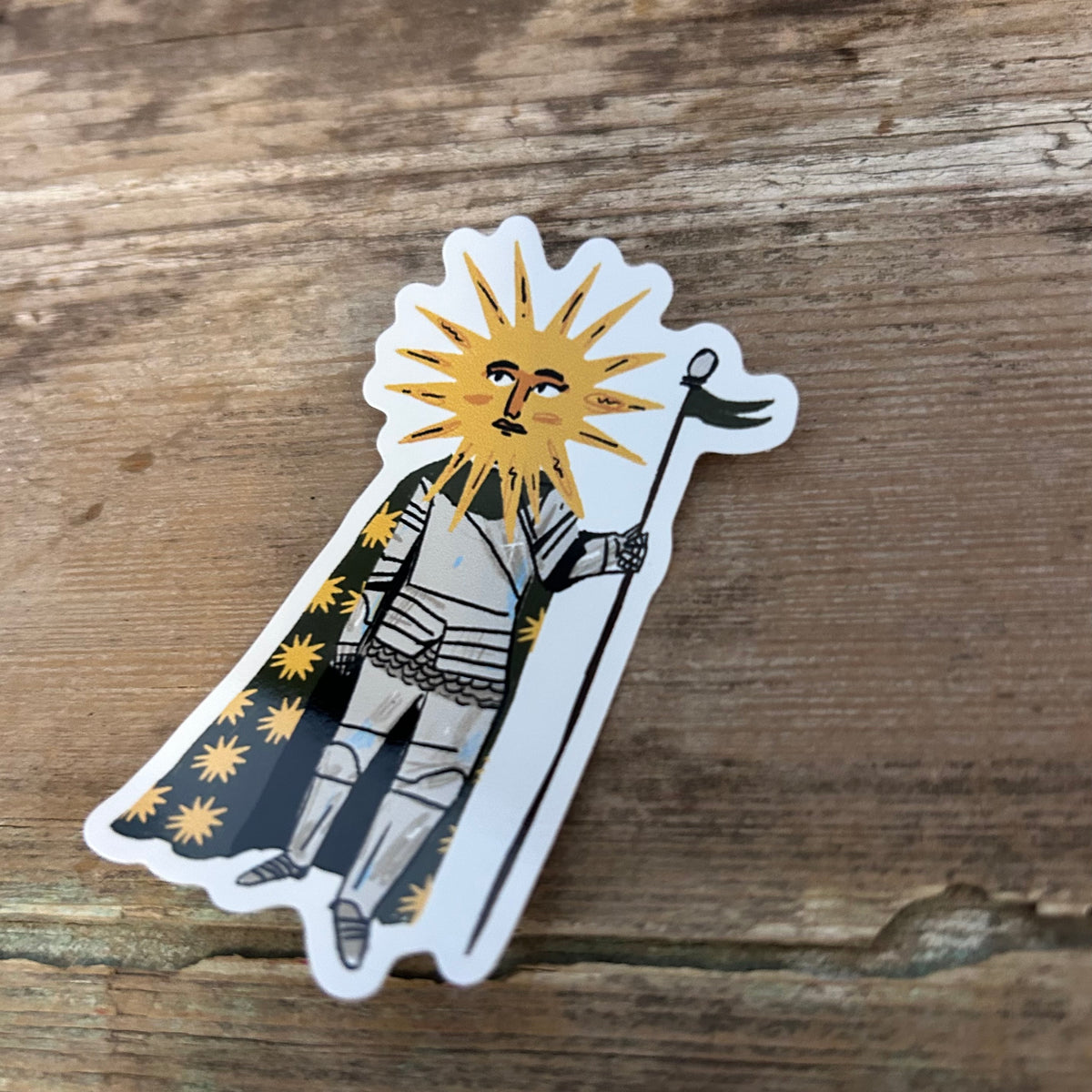 Sun knight sticker