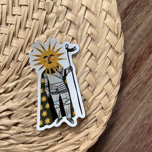 Sun knight sticker