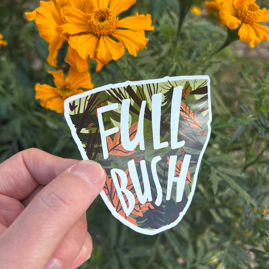 Full bush stickers