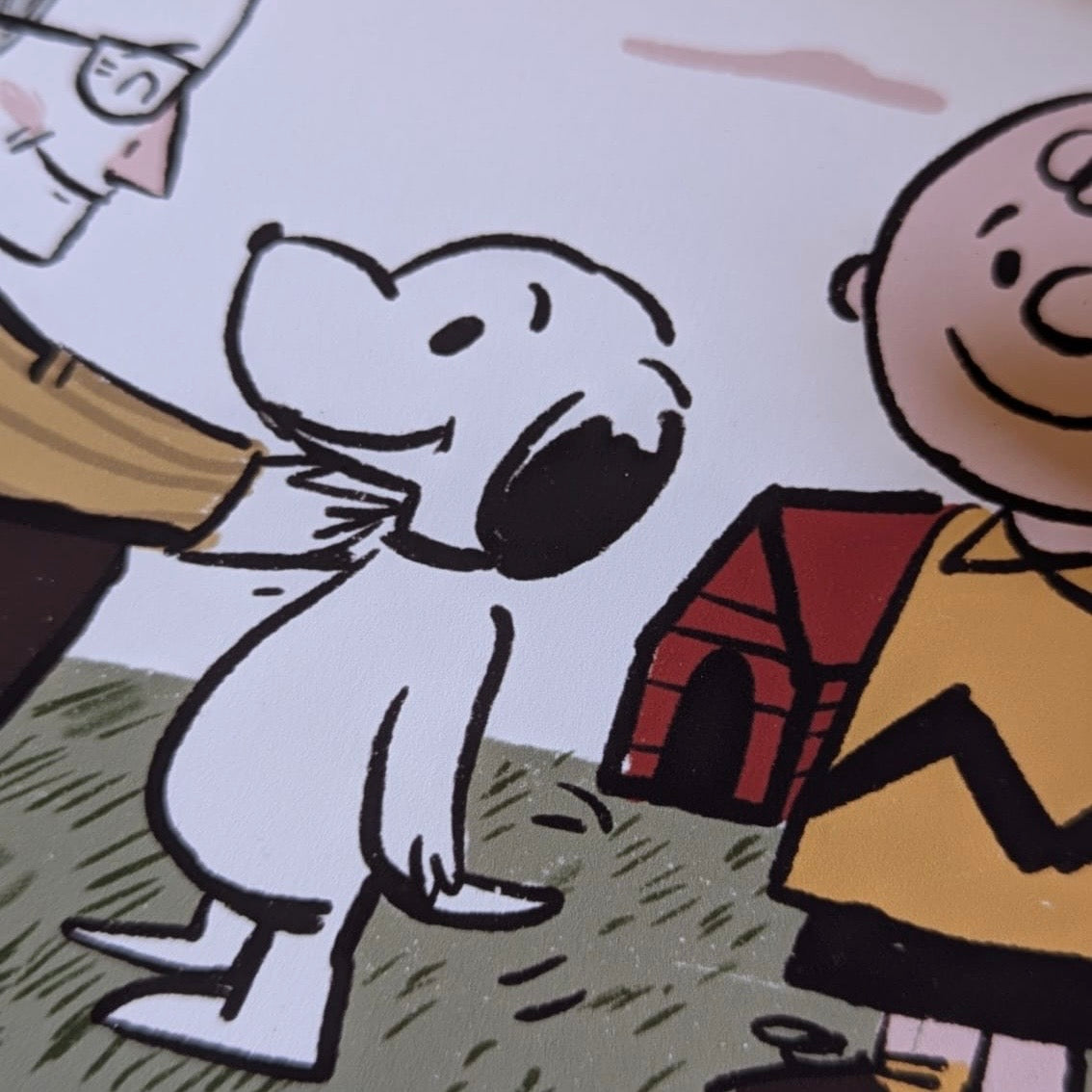 Happiness is a warm puppy print