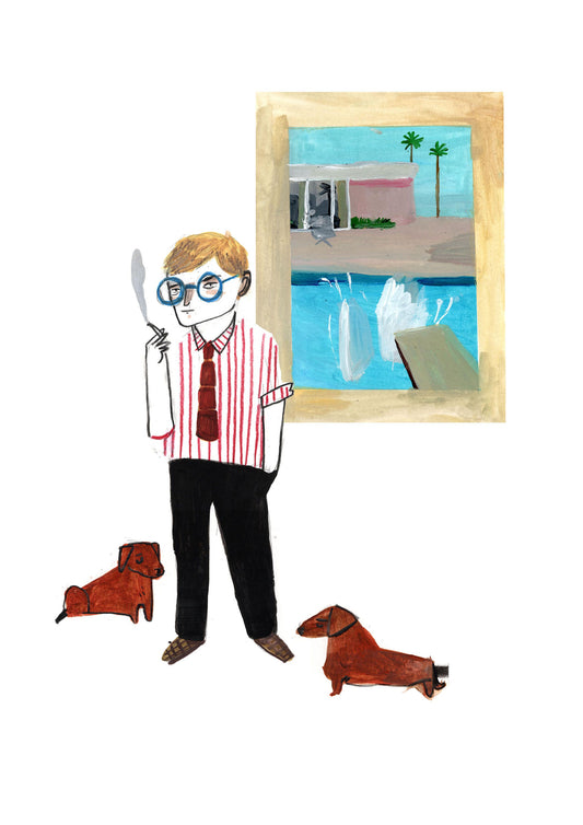 David Hockney Print