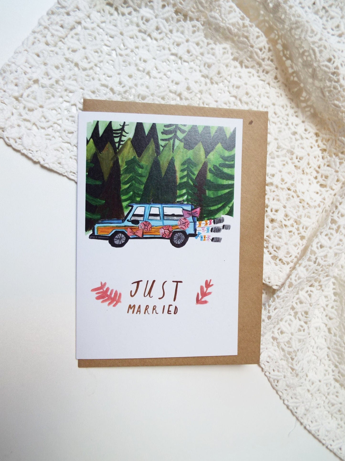 Just Married Card