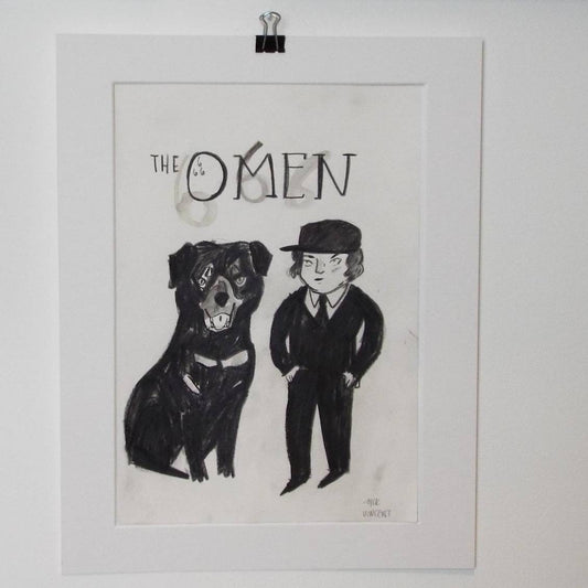 The Omen Original illustration