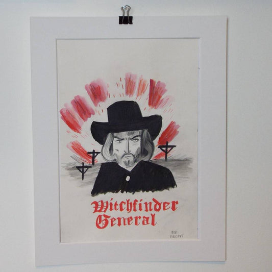 Witchfinder General Original illustration
