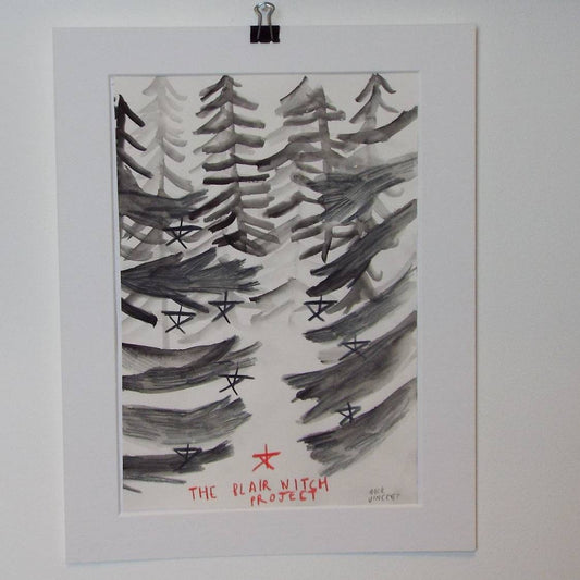 The Blair Witch Project Illustration