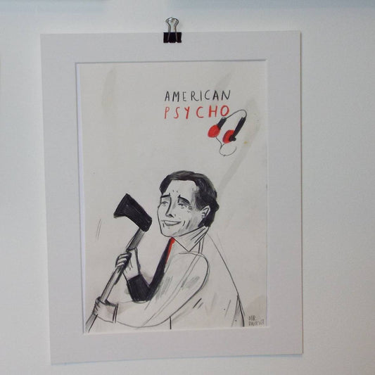 American Pyscho Original illustration