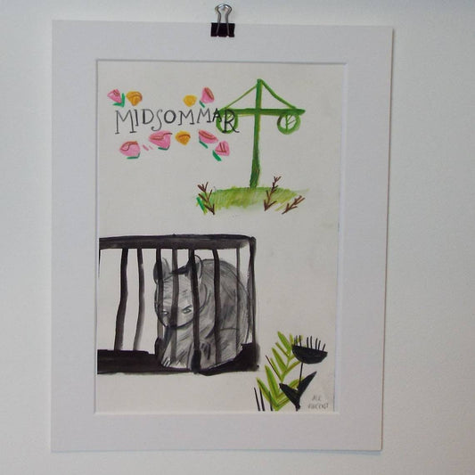Midsommar Original Illustration
