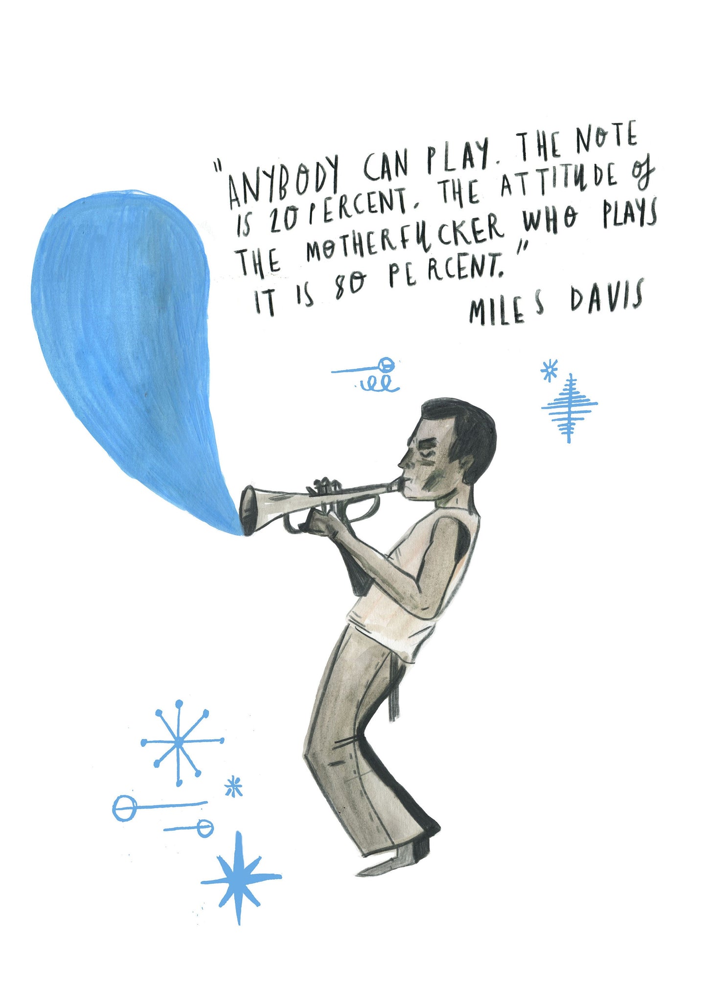 Miles Davis Print