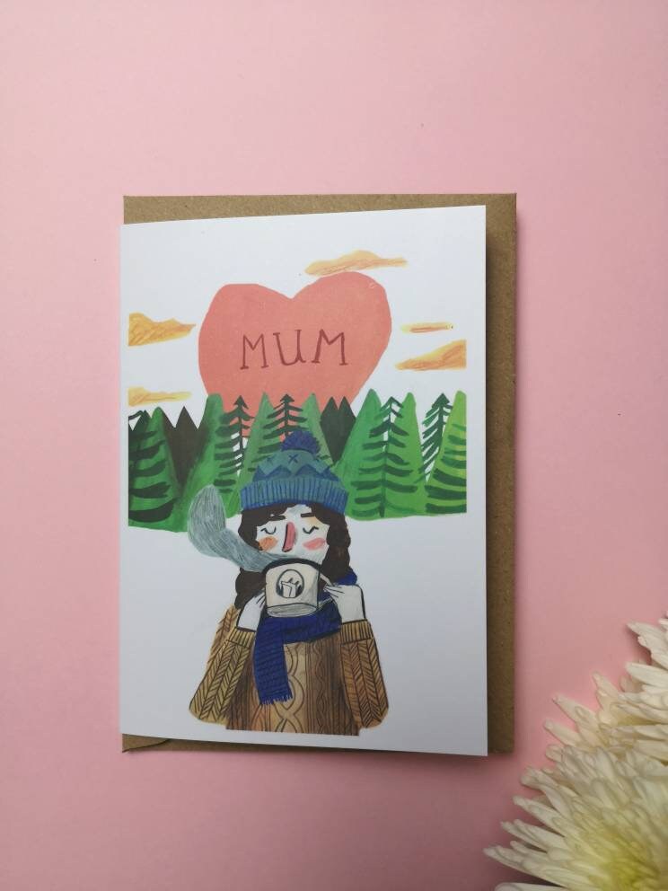 Mum brew greetings card