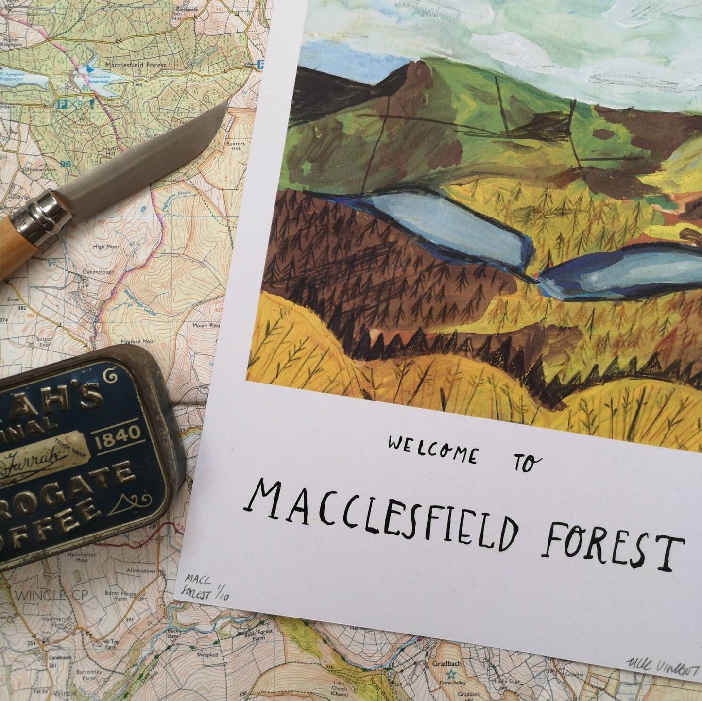 Macclesfield Forest print