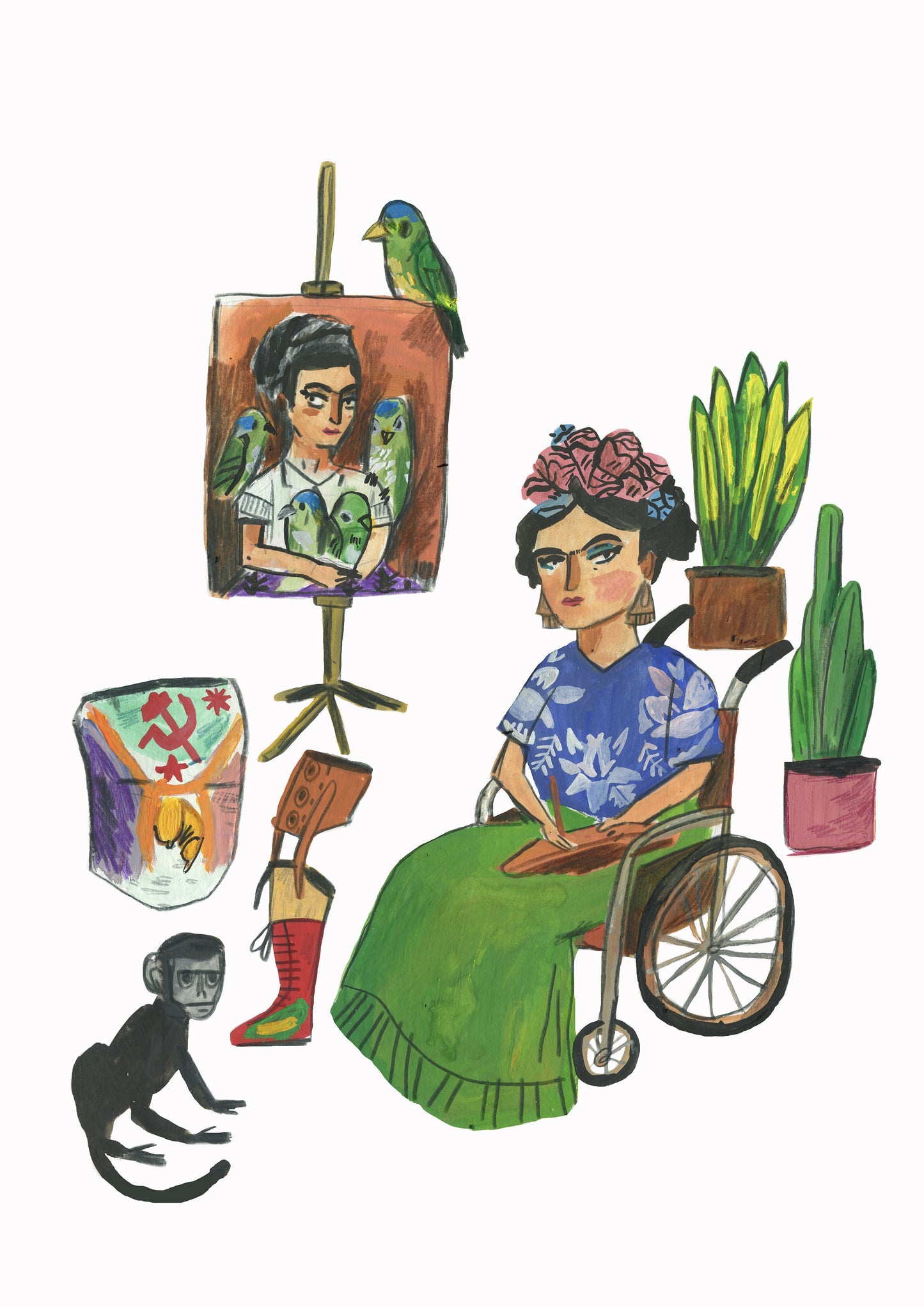 Frida Kahlo Print