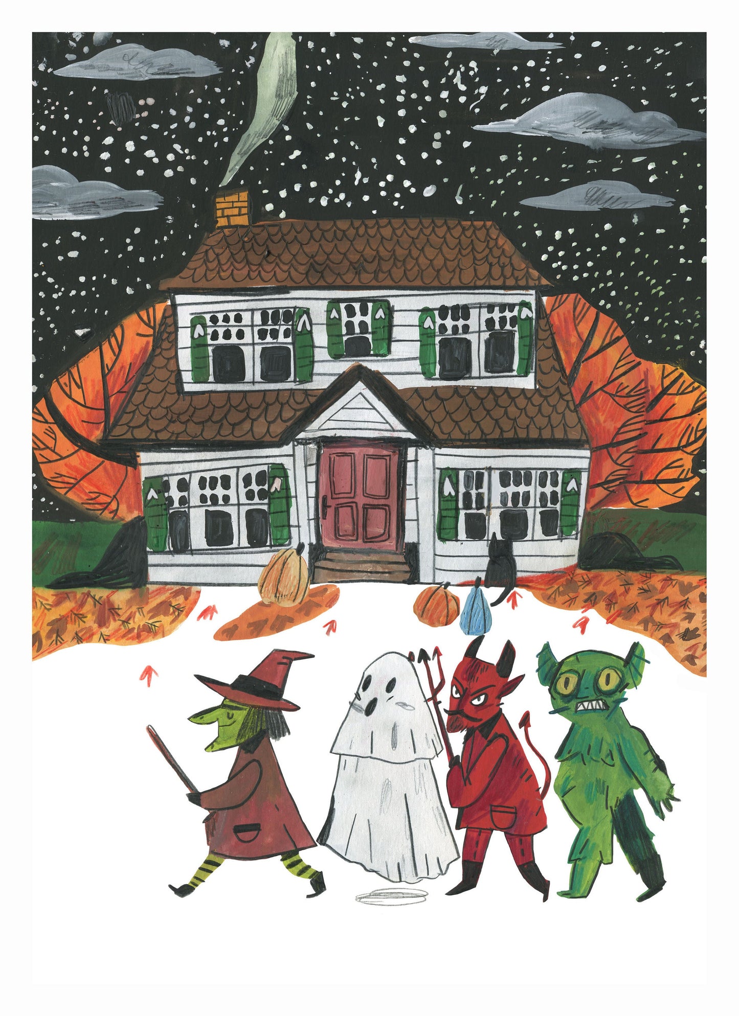 Trick or Treat Print