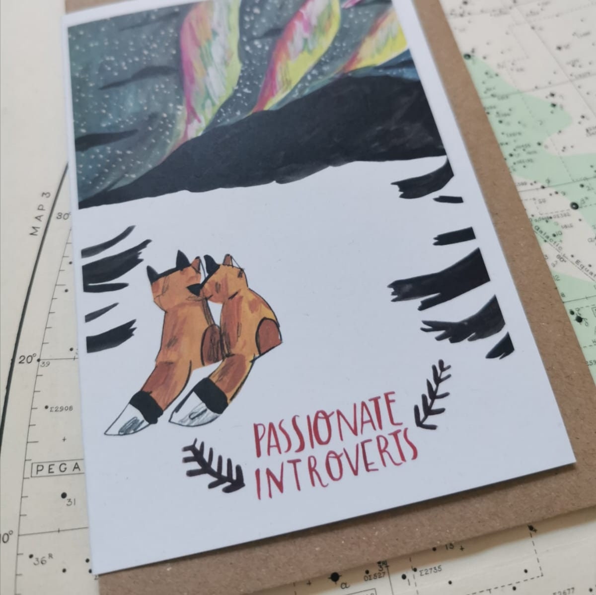 Passionate Introvert Cards