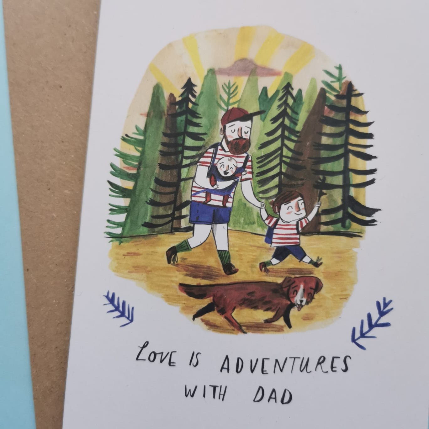 Adventures with Dad card