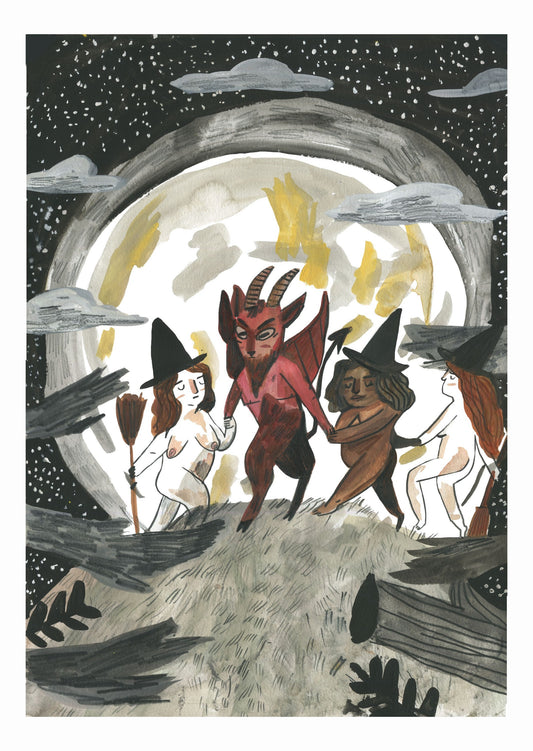 Magic circle print