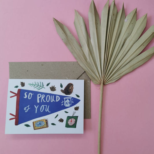 So proud of you card