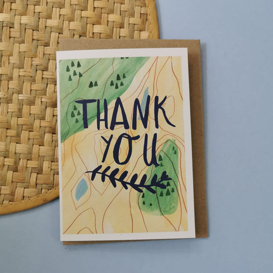 Thank you card