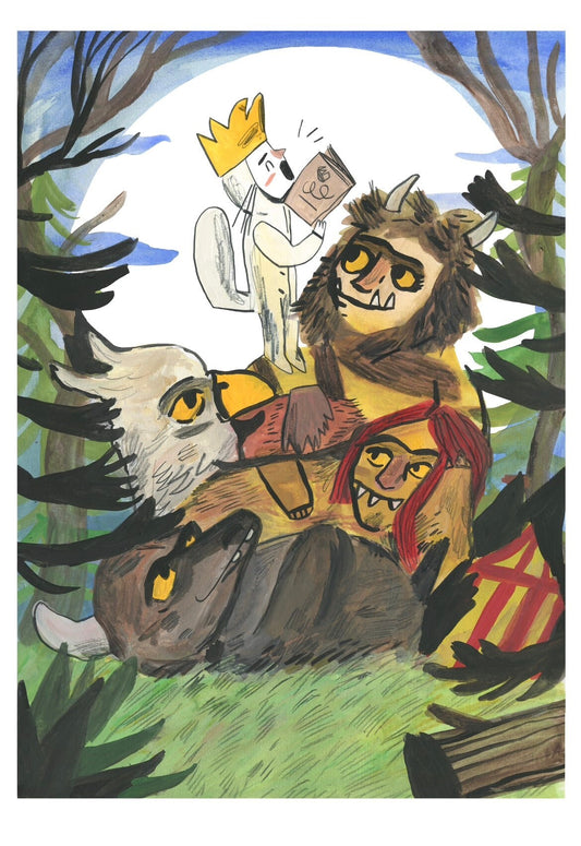 Where the Wild Things Are Print