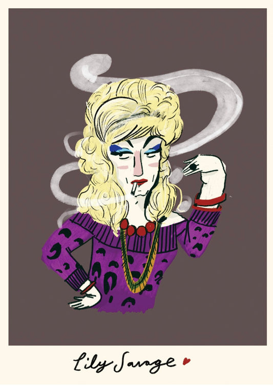 Lily Savage Print