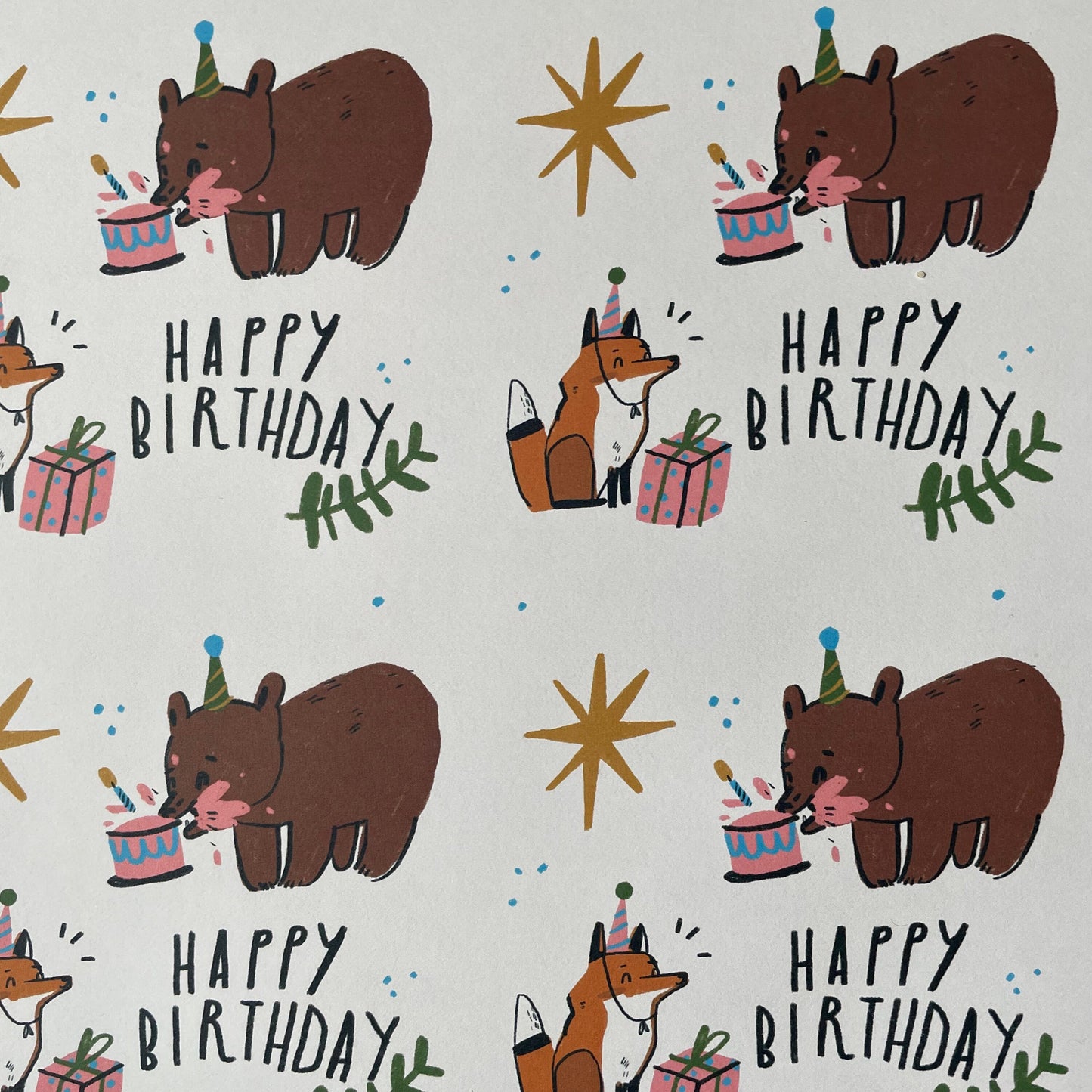 Happy Birthday Gift wrap