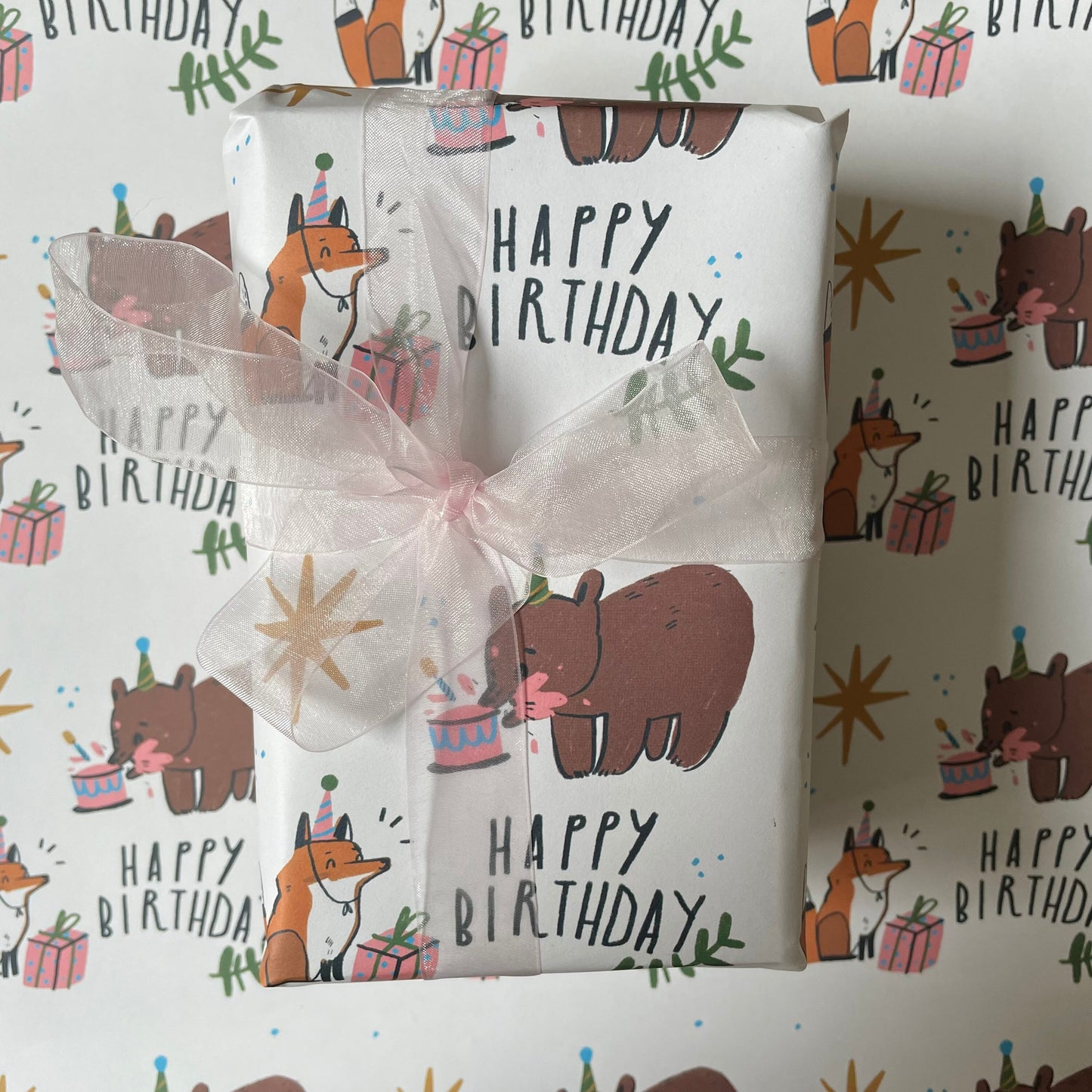 Happy Birthday Gift wrap