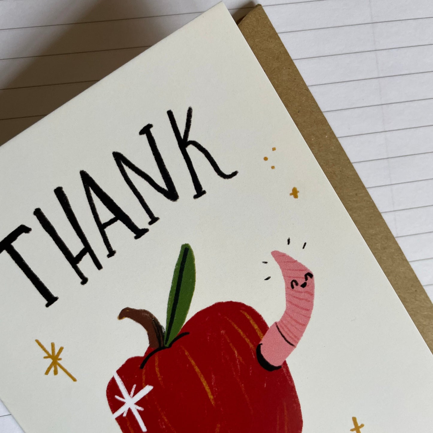 Thank you/teacher card